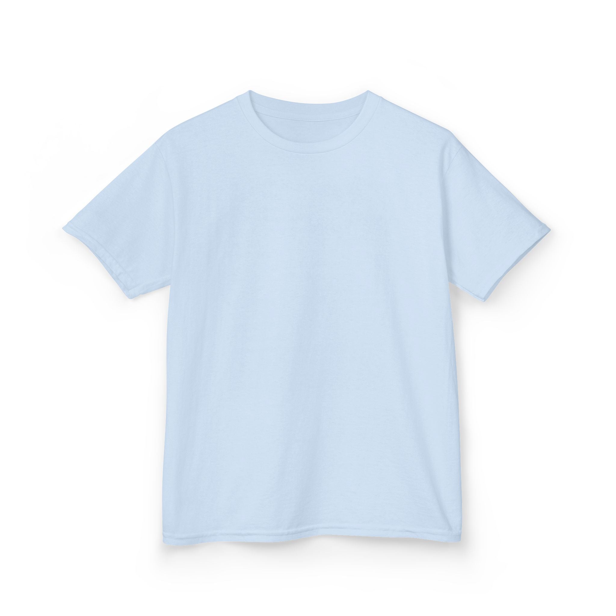 Kids Tee – Blue Sports Car Graphic Back Print, Racing Fan Shirt