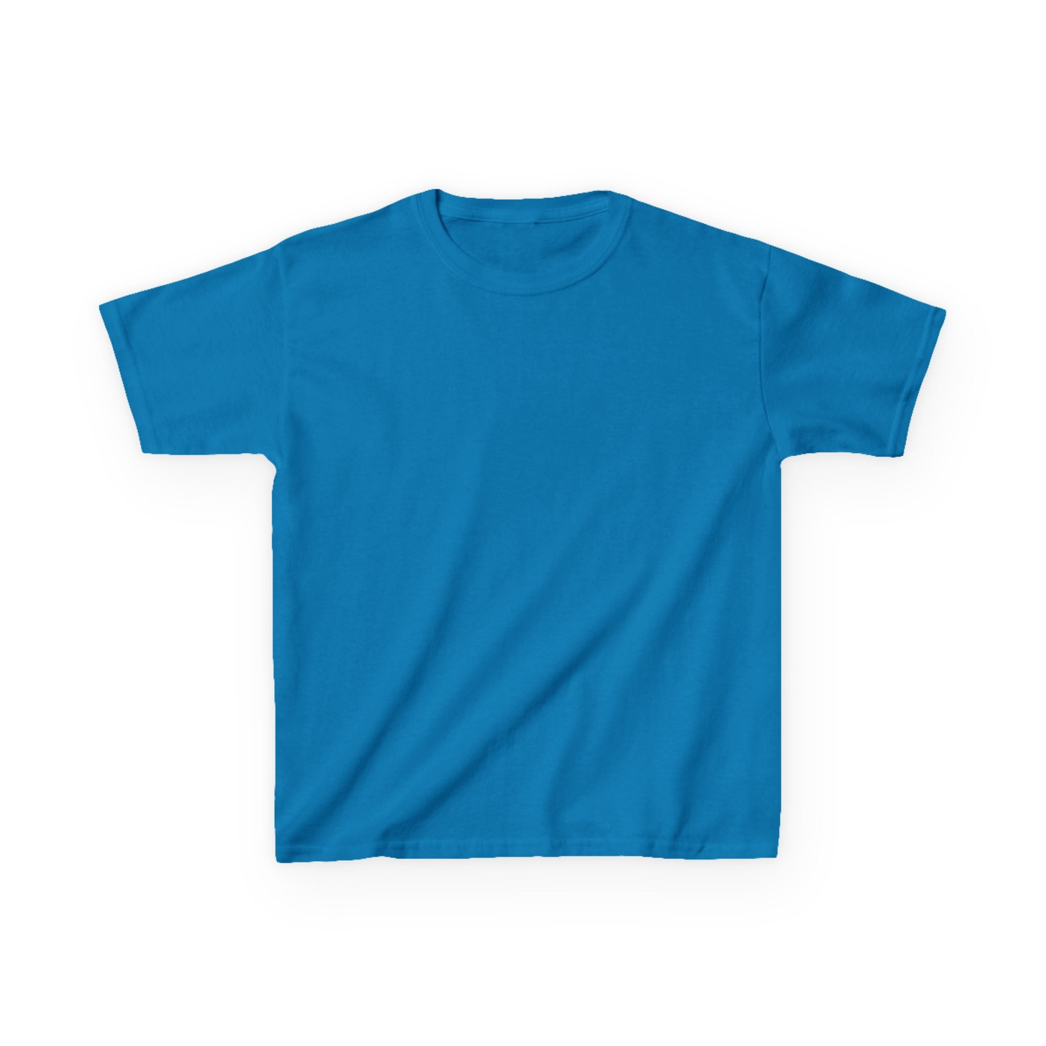 Kids Tee – Blue Sports Car Graphic Back Print, Racing Fan Shirt